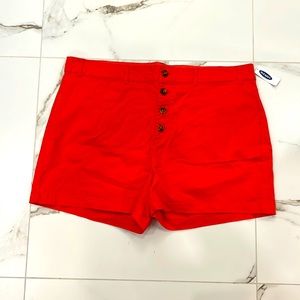 SZ 20 old navy button fly shorts